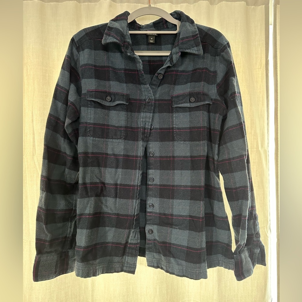 Patagonia size 10 women's flannel perfect condition